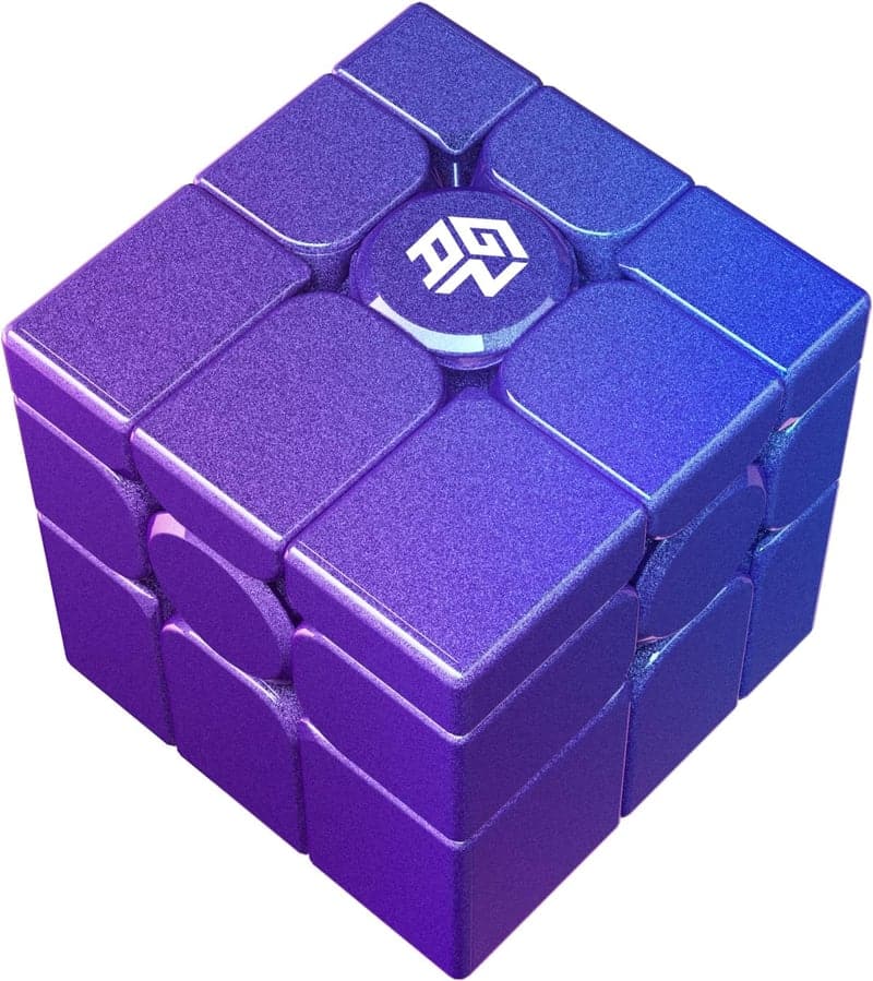 GANキューブミラーM 3x3x3 磁石内蔵パープル UVコート