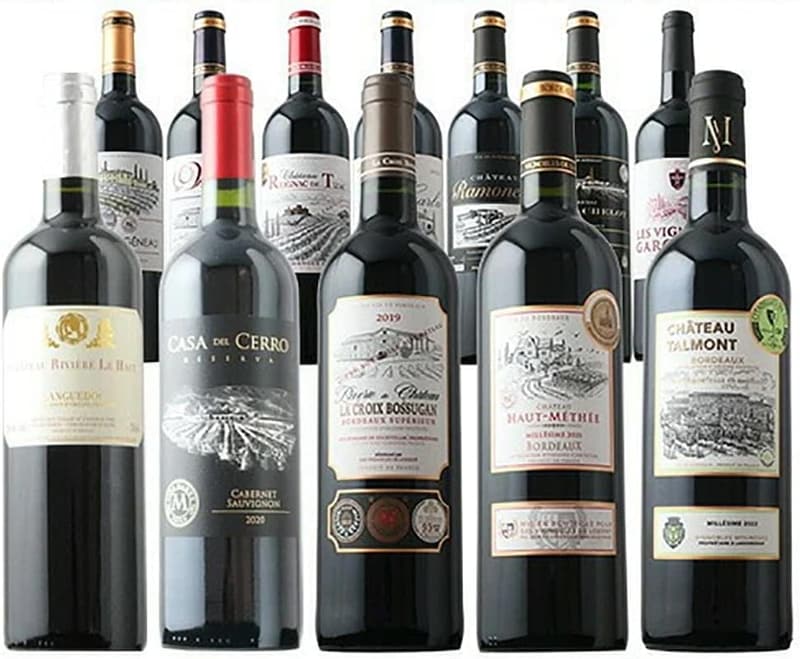 16周年記念！金賞ボルドー赤ワイン12本セット（ソムリエ厳選、750ml）