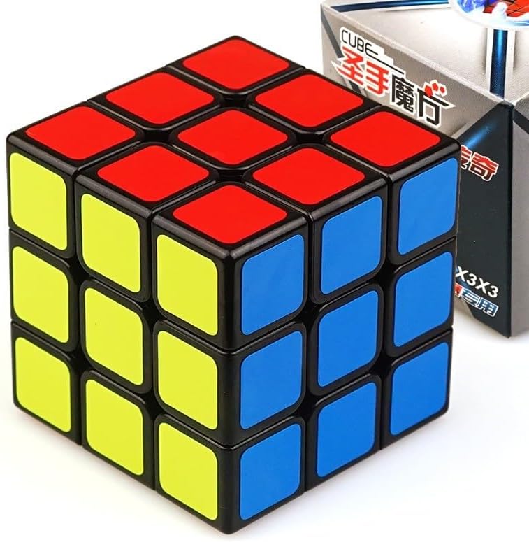 WCA規格 マジックキューブ 3x3 知育玩具 回転スムーズ