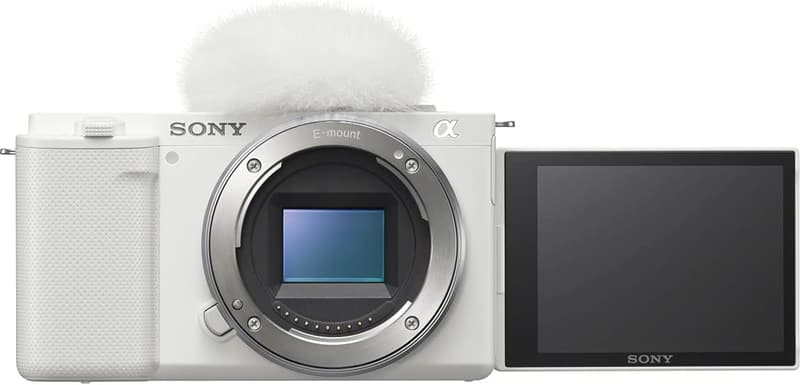 Vlog用ミラーレス一眼カメラ SONY ZV-E10 ボディ ホワイト ウィンドスクリーン付属