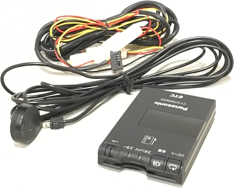 パナソニック ETC車載器 アンテナ分離型 音声タイプ ブラック CY-ET909KDZ