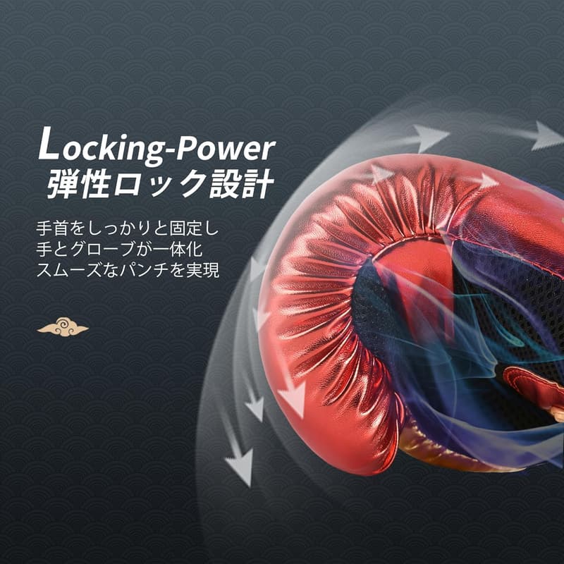 ボクシングトレーニング用通気性総合格闘技グローブ