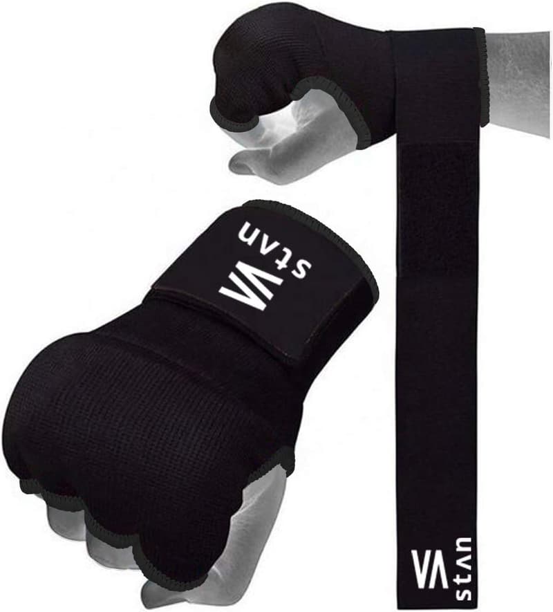 ボクシング・MMA用 簡単マジックテープ式インナーグローブ 衝撃吸収ゲルパッド付き