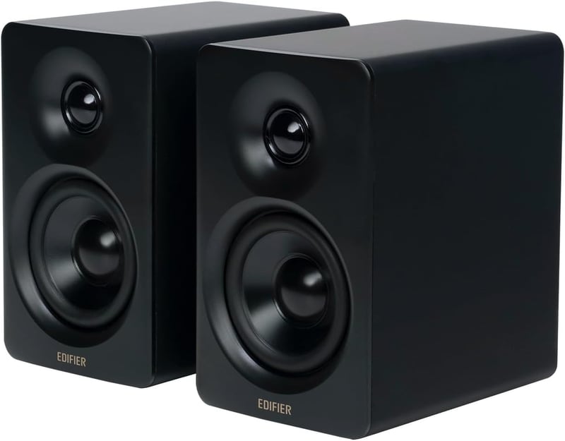 「Edifier M60 マルチメディアスピーカー 66W ハイレゾ Bluetooth 5.3 アプリ対応 MDF製 黒」