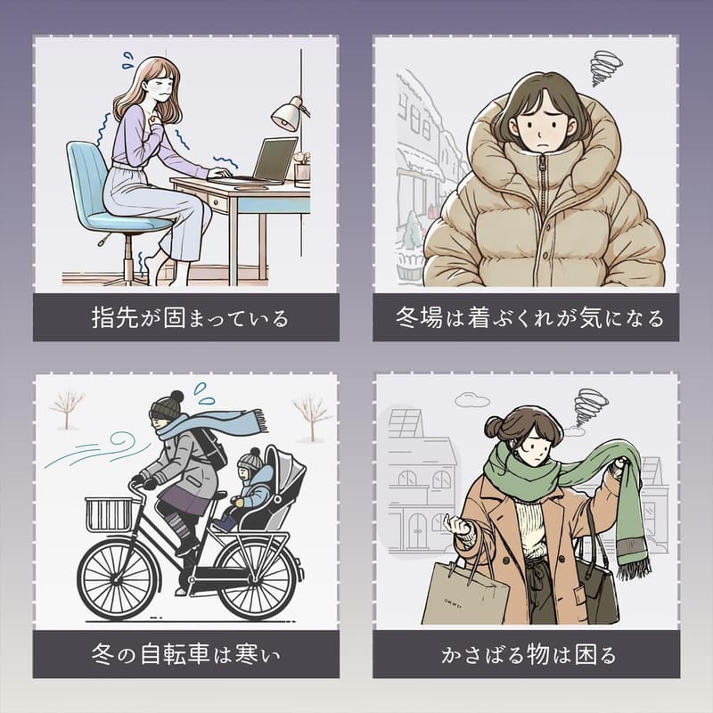 首肩用ポケット付き薄手ネックウォーマー カイロ対応 防寒 あったかグッズ (ベージュ)