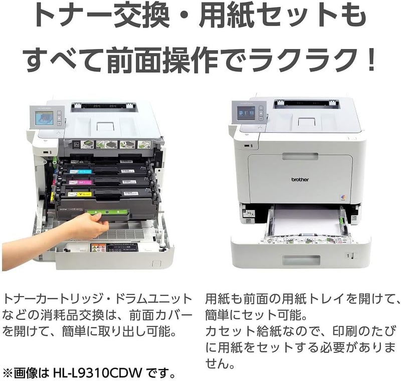 ブラザー A4カラーレーザープリンター HL-L8360CDW 両面印刷対応 有線・無線LAN 31PPM