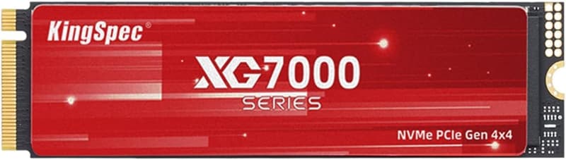 KingSpec XG7000 2TB M.2 NVMe SSD 最大7400MB/s 3D NAND 3年保証