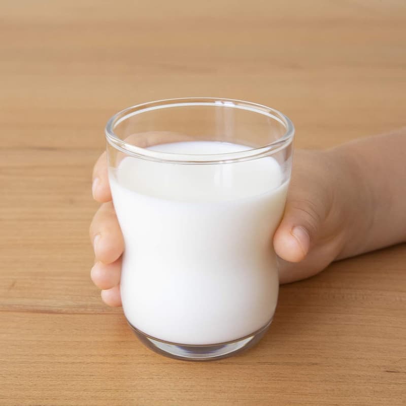 つよいこ 食洗機対応クリアグラス 130ml 日本製 子供用 透明 丈夫 8640
