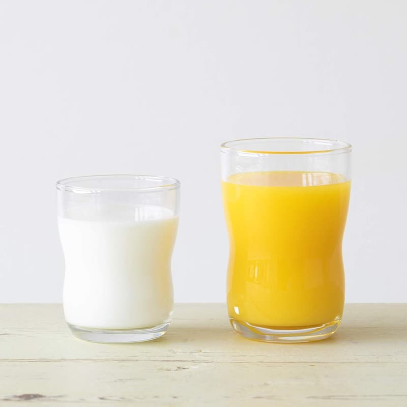つよいこ 食洗機対応クリアグラス 130ml 日本製 子供用 透明 丈夫 8640