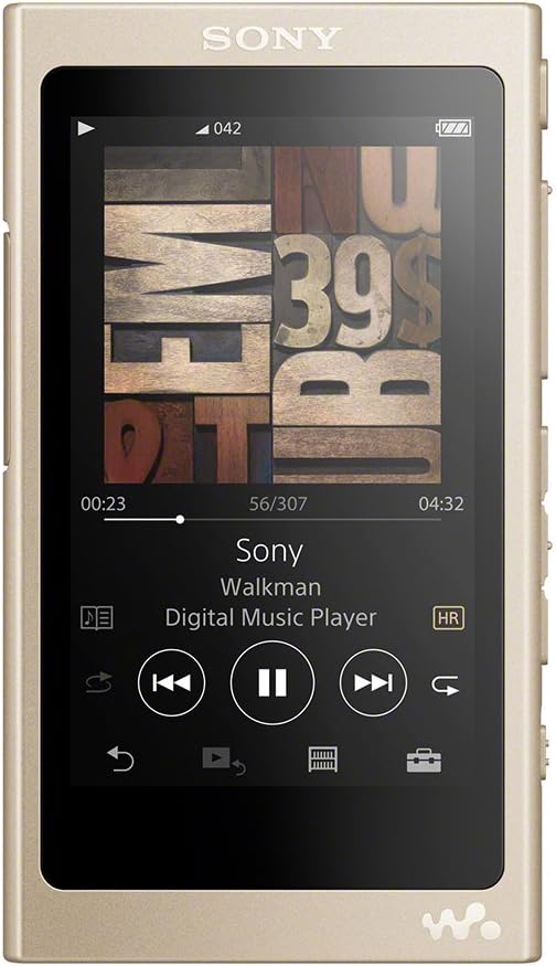 ウォークマン Aシリーズ NW-A45 16GB - Bluetooth・ハイレゾ対応・最大39時間再生 2017年モデル ペールゴールド