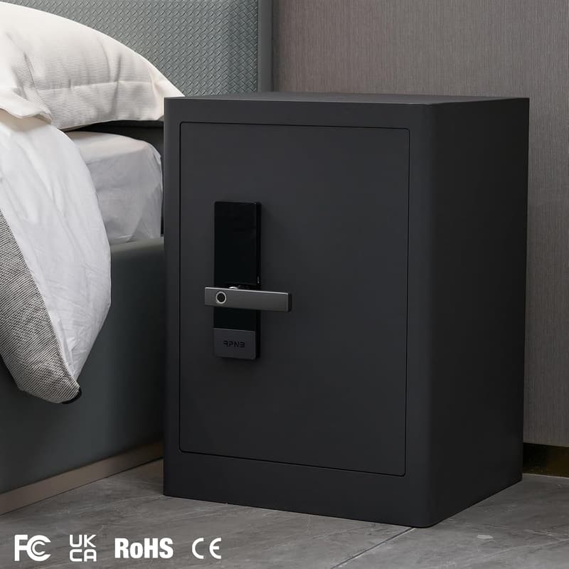 家庭用防犯金庫 スマートタッチスクリーン 80L 二重警告付き