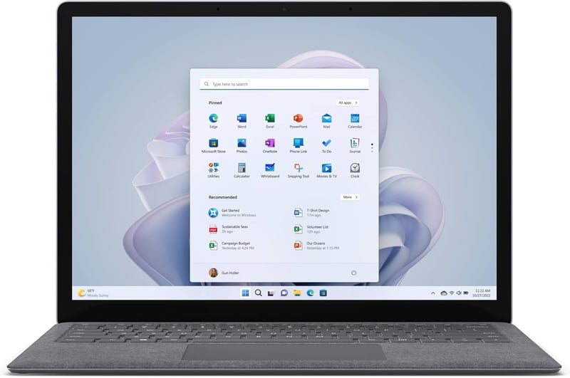 13.5インチ 第12世代Core-i5搭載 マイクロソフト Surface Laptop 5（Office H&B 2021付属）