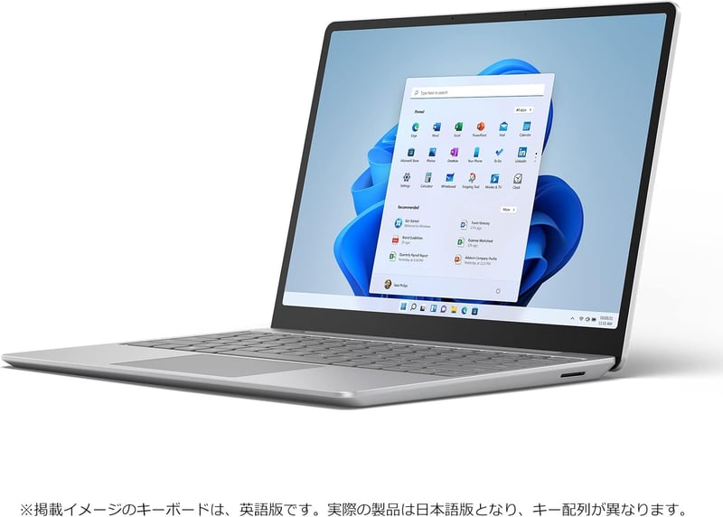 Surface Laptop Go 2 (プラチナ) / 11世代Intel i5 / 8GB / 256GB / Office搭載
