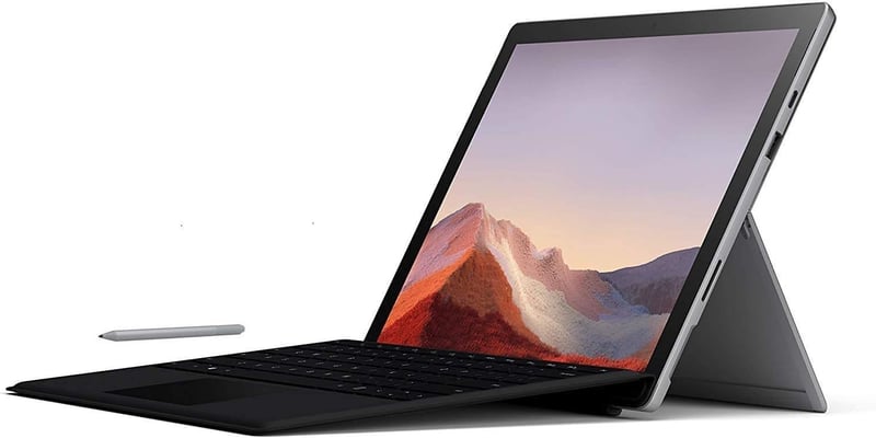 Microsoft Surface Pro 7 バンドル（第10世代 Intel Core i5、8GB RAM、256GB SSD、12.3インチタッチスクリーン、ブラックタイプカバー＆Surface Pen付）