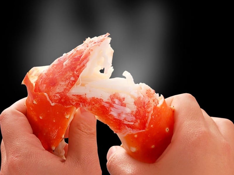 特大 ボイル済みタラバ蟹 最高級品 約1kg