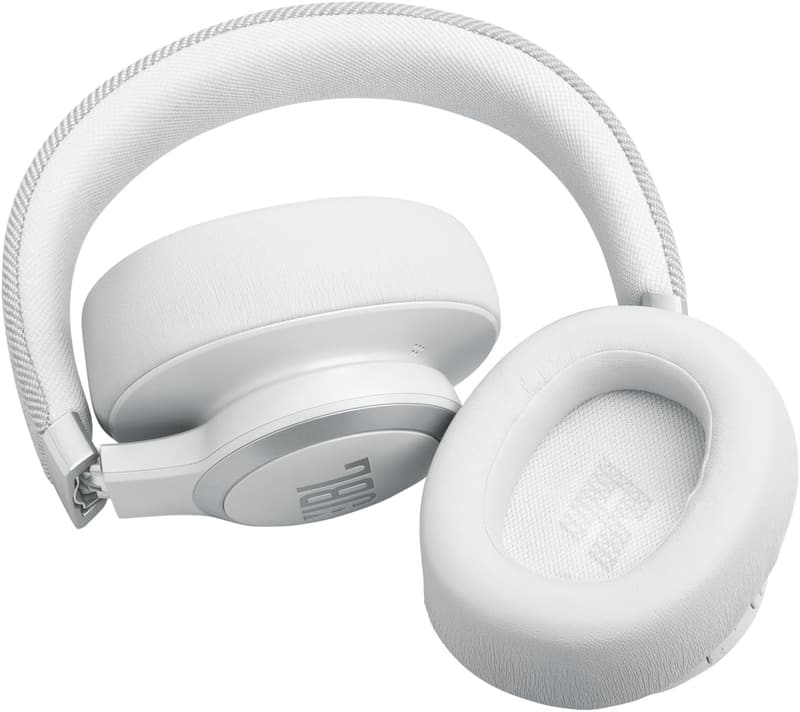 JBL LIVE 770NC ハイブリッドノイズキャンセリングオーバーイヤーヘッドホン ホワイト