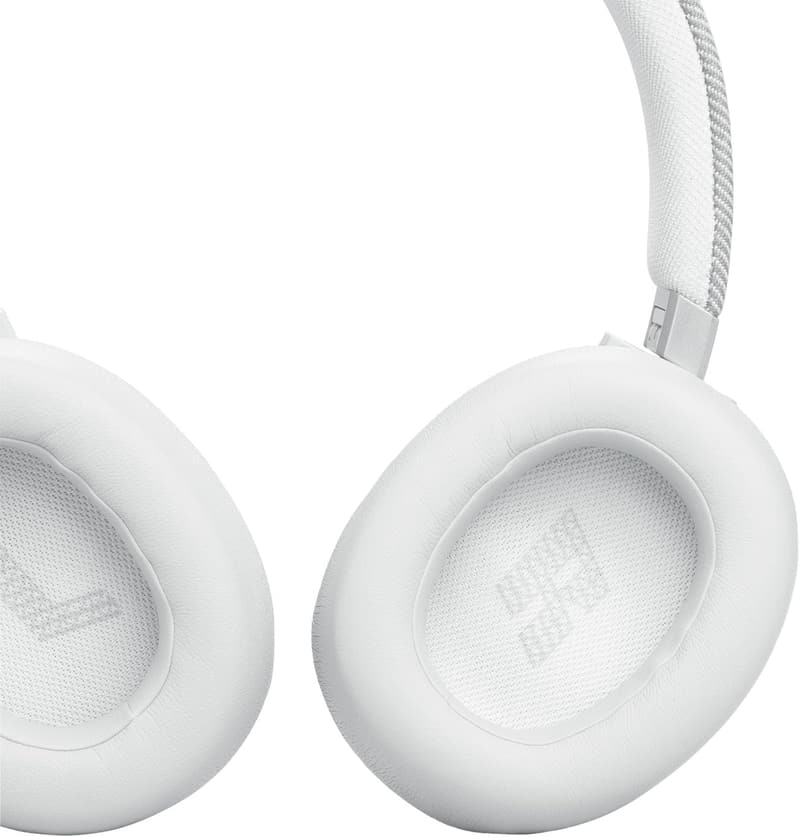 JBL LIVE 770NC ハイブリッドノイズキャンセリングオーバーイヤーヘッドホン ホワイト