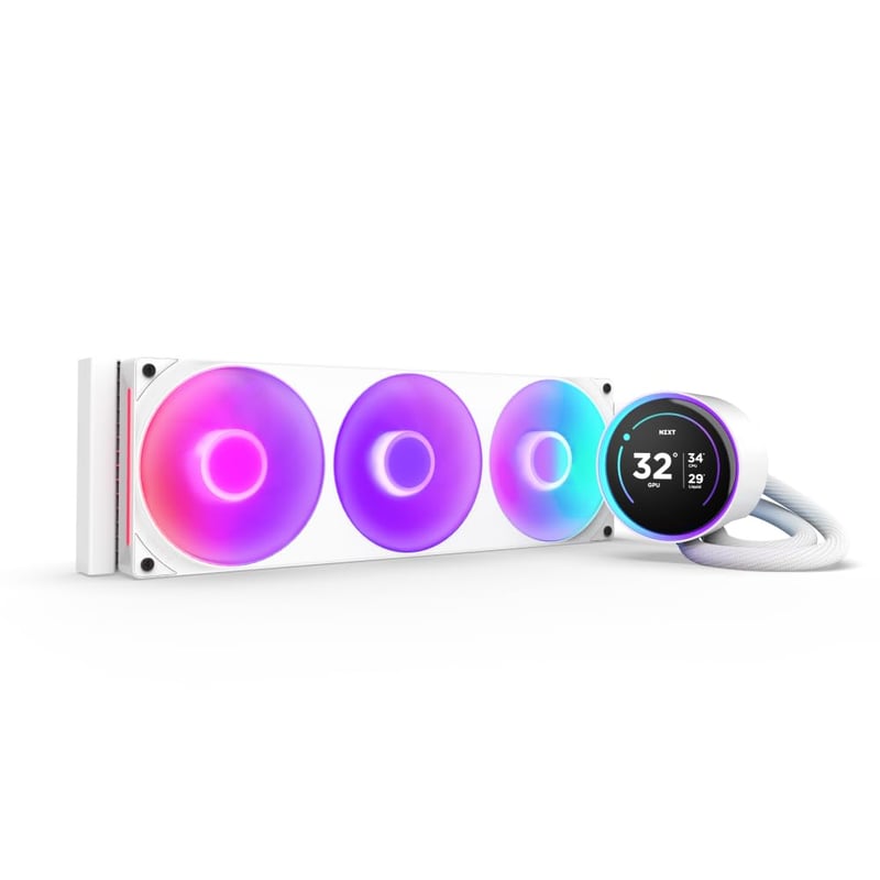 NZXT Kraken Elite 360 RGB v2 ホワイト 簡易水冷CPUクーラー