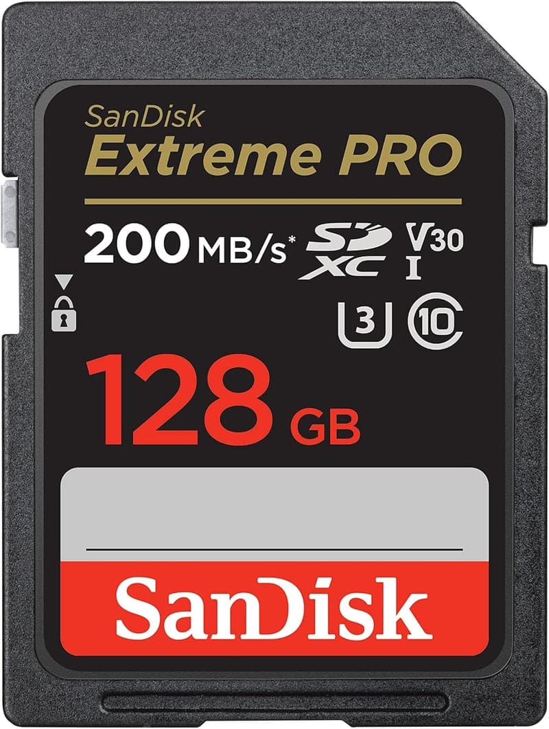 サンディスク 128GB エクストリームPRO SDXC メモリーカード UHS-I 4K UHD対応