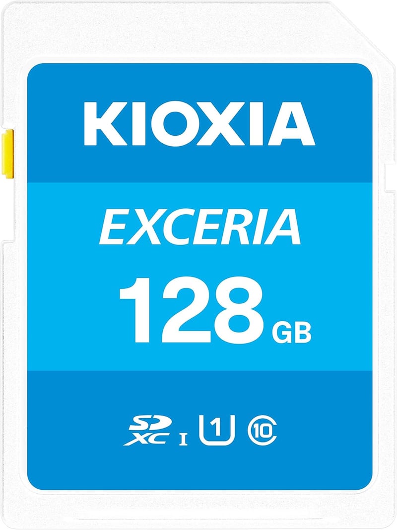 KIOXIA 日本製 SDカード 128GB SDXC UHS-I Class10 読出速度100MB/s メーカー保証5年