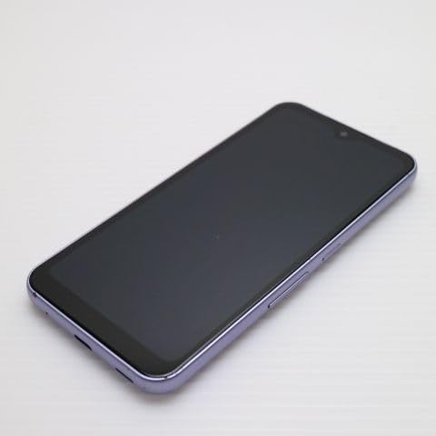 SIMフリー docomo arrows We F-51B パープル スマートフォン