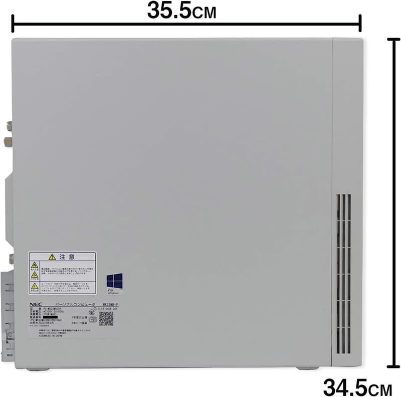 整備済み NEC デスクトップPC MK32 / Win11 Pro / MS Office 2019 / 第6世代 i3 / 16GB / 512GB SSD