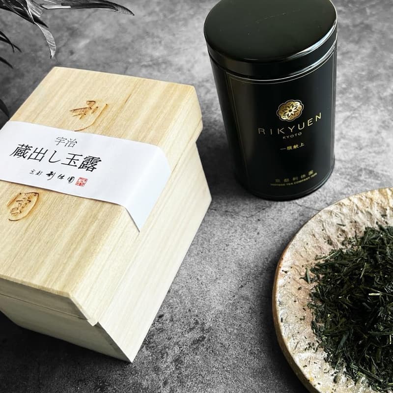 お歳暮 お茶ギフト 京都宇治玉露 100g 木箱入り 国産