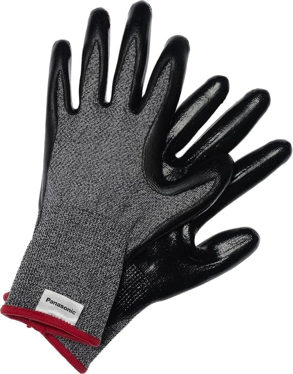 耐切創手袋 Mサイズ ゴムコート付き 白熱電球フィラメント技術使用 レベルF 洗濯可