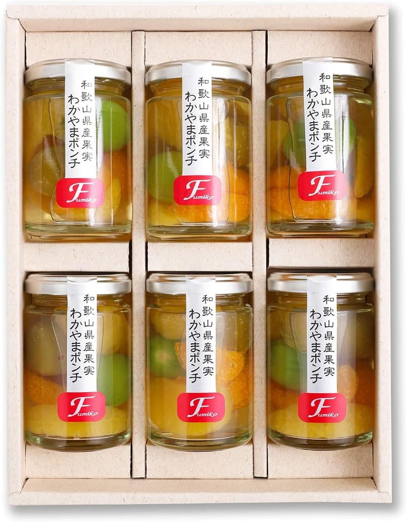 和歌山県産 みかん入りフルーツゼリーギフト 6個入 (賞味期限180日)