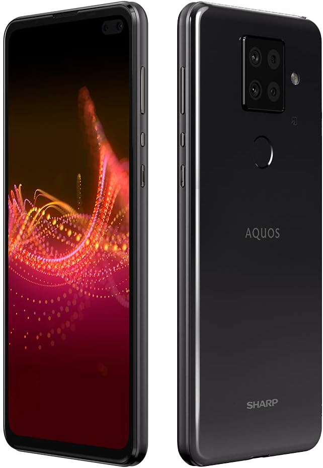 SIMフリースマホ SHARP AQUOS sense4 plus ブラック