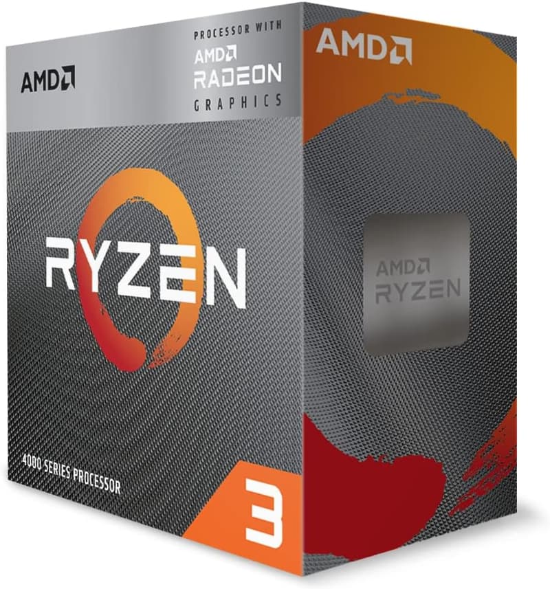AMD Ryzen 3 4300G CPU（Wraith Stealthクーラー付属）4コア/8スレッド 3.8GHz 65W 正規代理店品