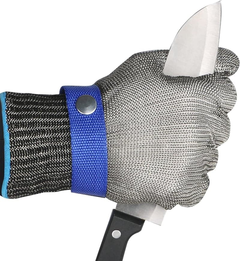 防刃手袋 耐切創 レベル9 ステンレスメッシュ 手袋セット