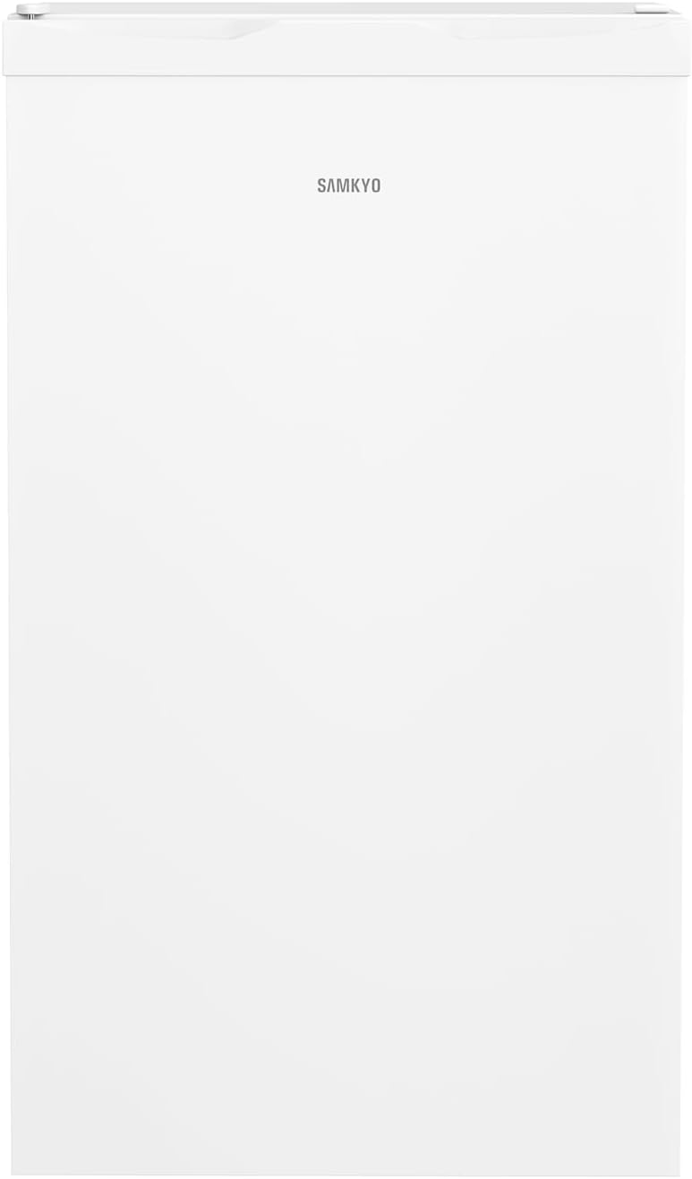 家庭用 2時間急冷小型冷凍庫 65L 静音 前開き 温度調節4段階 ZU60 ホワイト