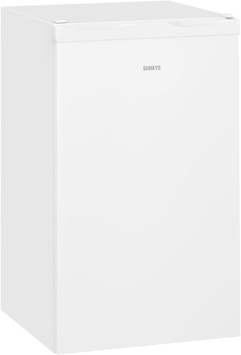 家庭用小型冷凍庫 65L 前開き 静音 温度調節4段階 ZU60 ホワイト