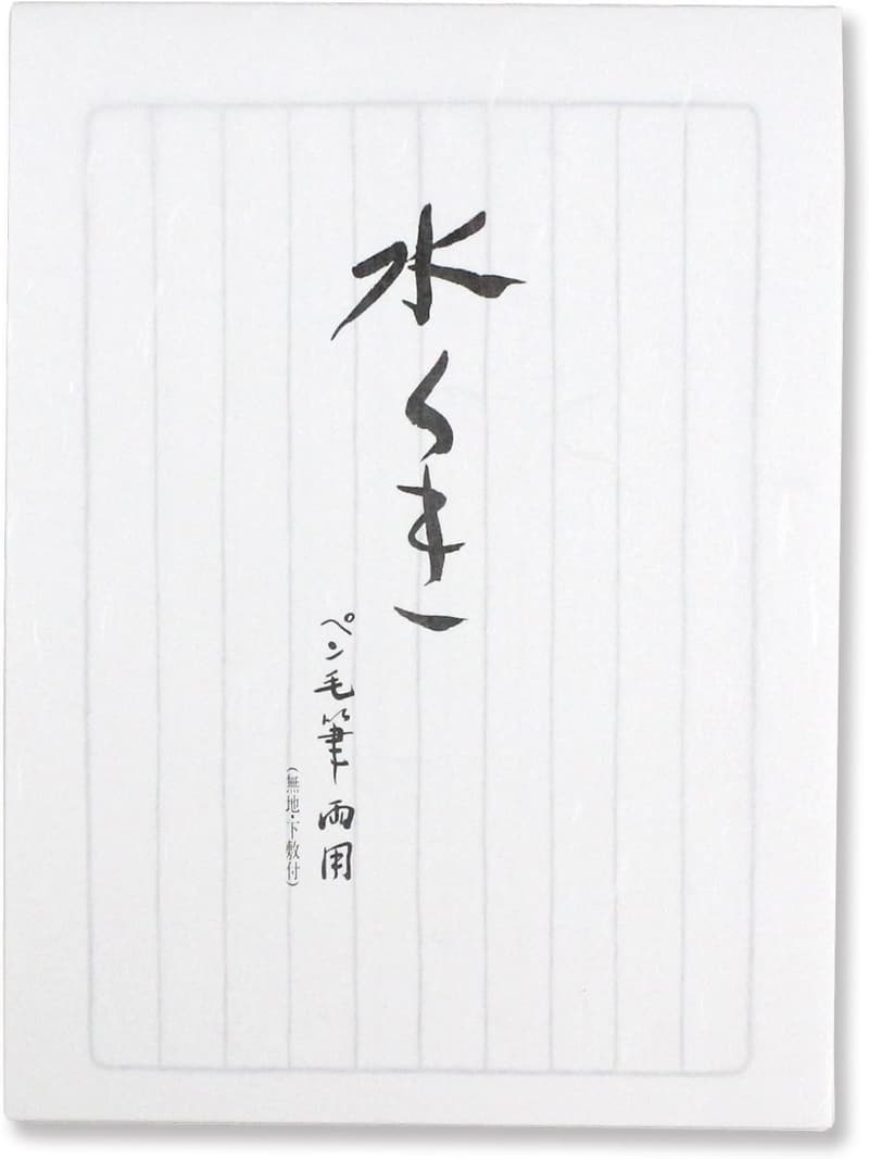 藤壷デザイン 高級便せん 水茎柄 ヒ-ミ340