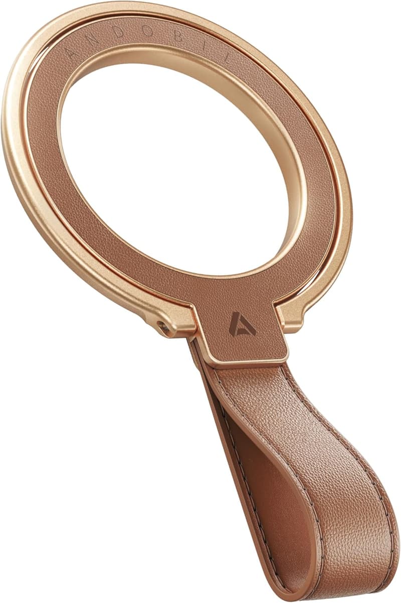 【高級牛革製スマホリングMagStand Pro|超強磁力・角度調整可能】