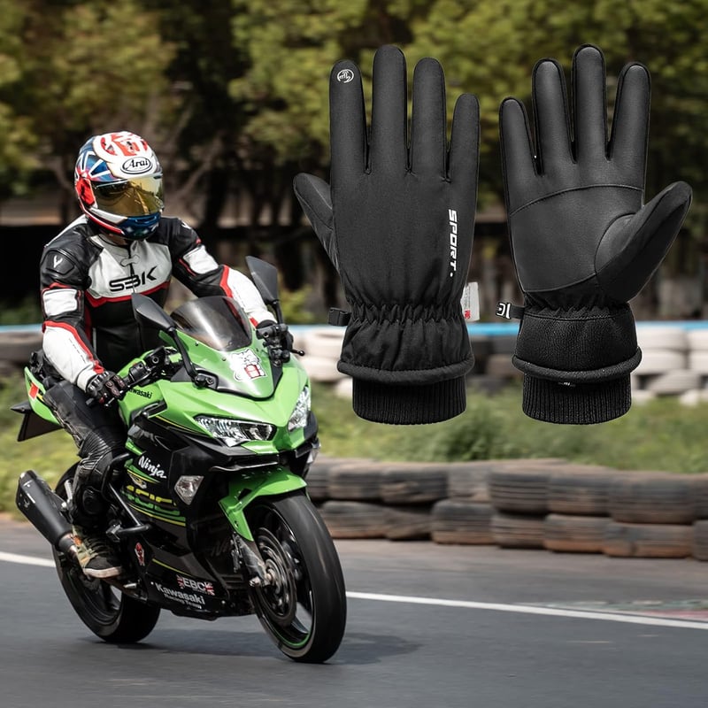 防寒メンズアウトドアグローブ 3Mシンサレート・タッチパネル対応・防水防風【零下15℃対応】