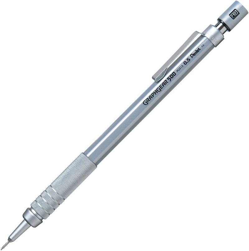 ぺんてる グラフギア500 シャープペンシル 0.5mm