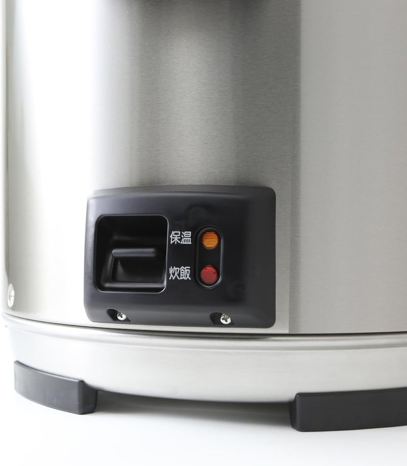 業務用2升炊飯器 ステンレスボディ おこげ防止シート付き JNO-A360XS