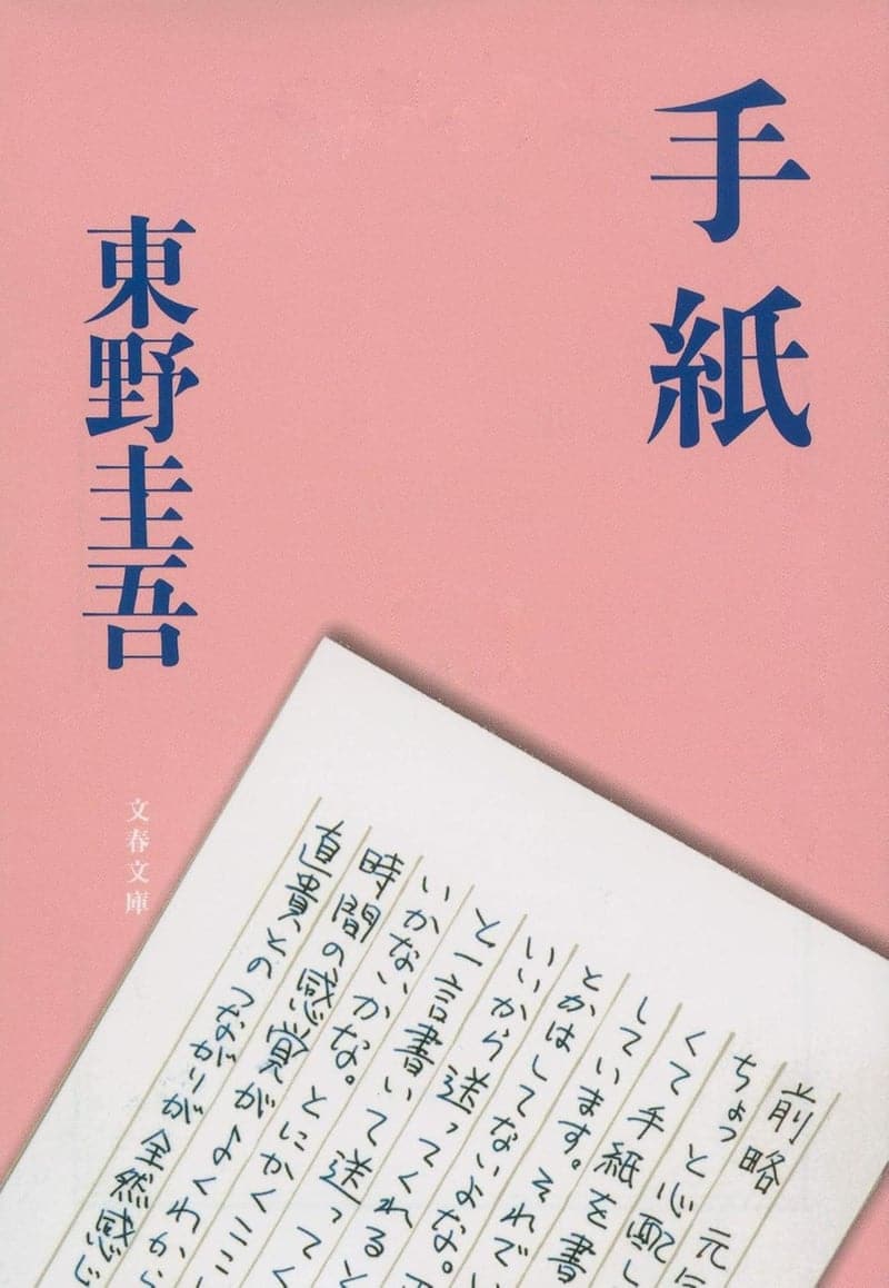 文春文庫「手紙」