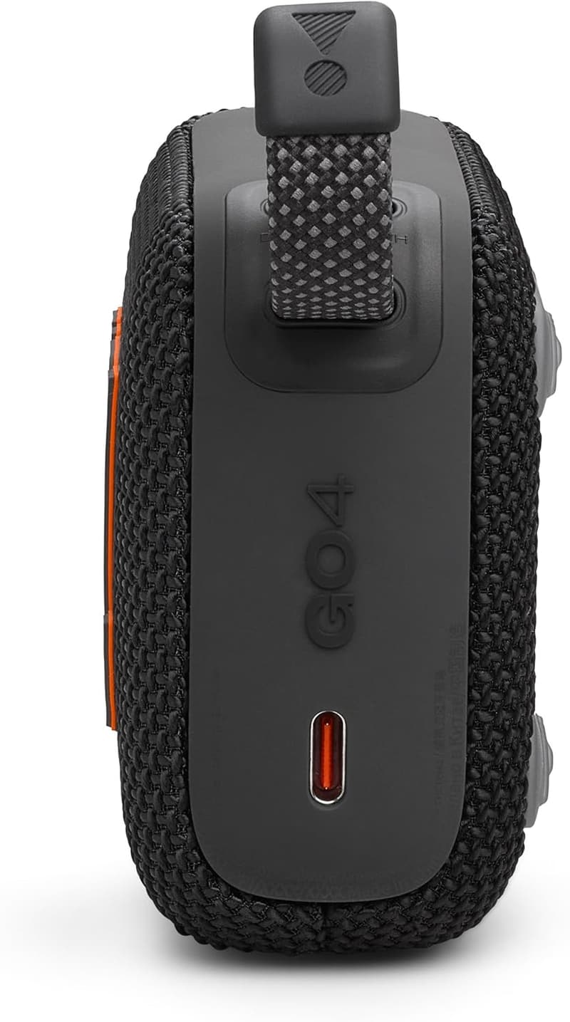 JBL GO4 Bluetoothスピーカー ブラック - IP67防塵防水・USB C充電・パッシブラジエーター搭載