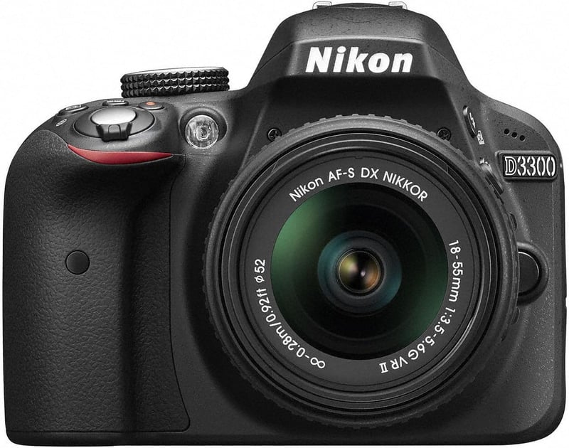 Nikon D3300 デジタル一眼レフカメラ 18-55mm VR IIレンズキット ブラック