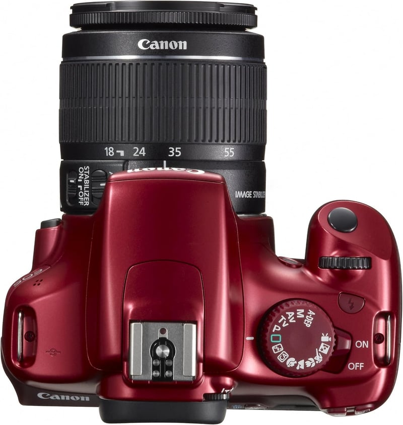デジタル一眼レフカメラ Canon EOS Kiss X50 レンズキット（EF-S18-55mm IS II）レッド