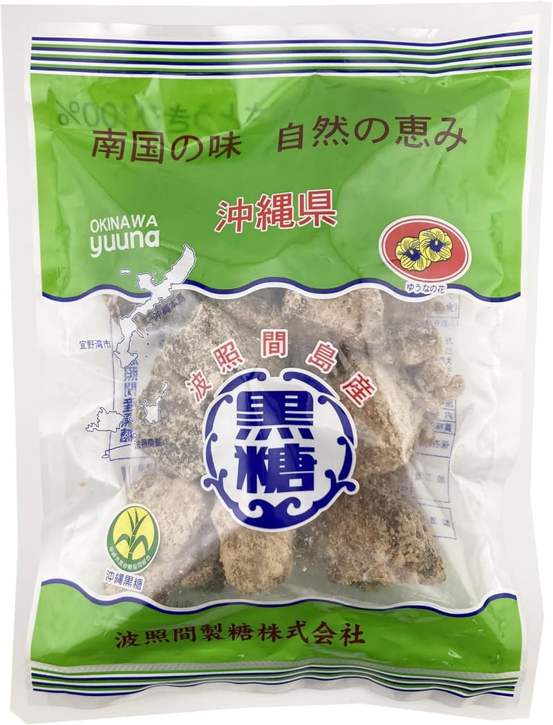 波照間黒糖ブロック 250g