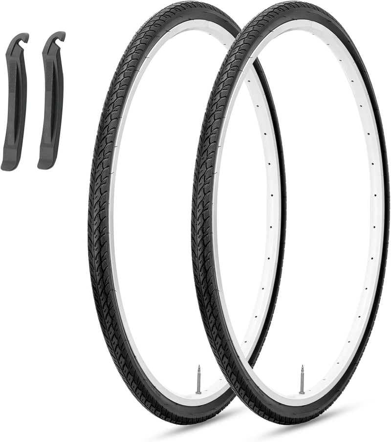 700×35C クロスバイク用自転車タイヤ 1本/2本セット - 通勤・サイクリング用リンチャータイヤ
