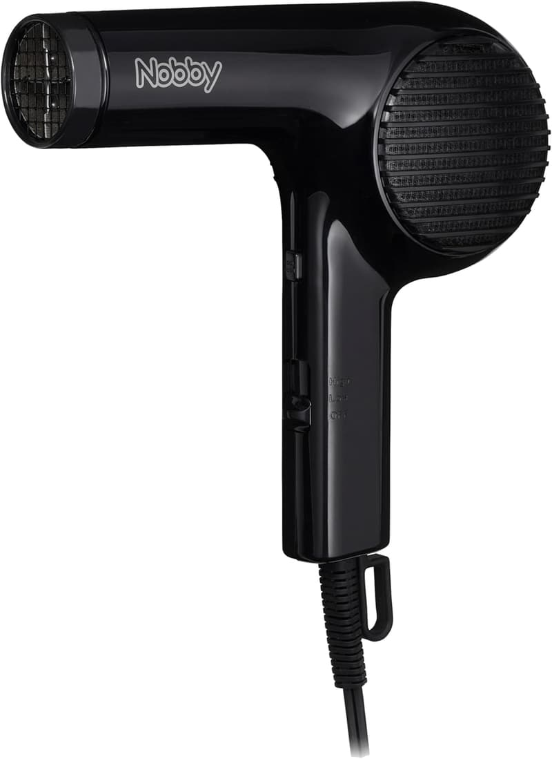 プロ用マイナスイオンヘアードライヤー NB2100 1200W (ブラック)