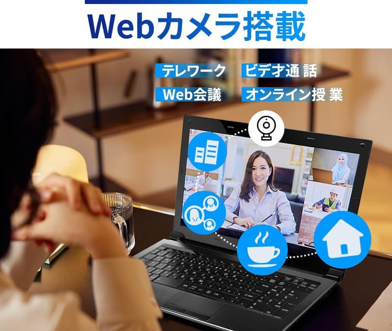 中古ノートパソコン 軽量14インチ FHD Let’s note CF-LX6 第7世代CPU 8GBメモリ SSD256GB Windows11 Office H&B 2019