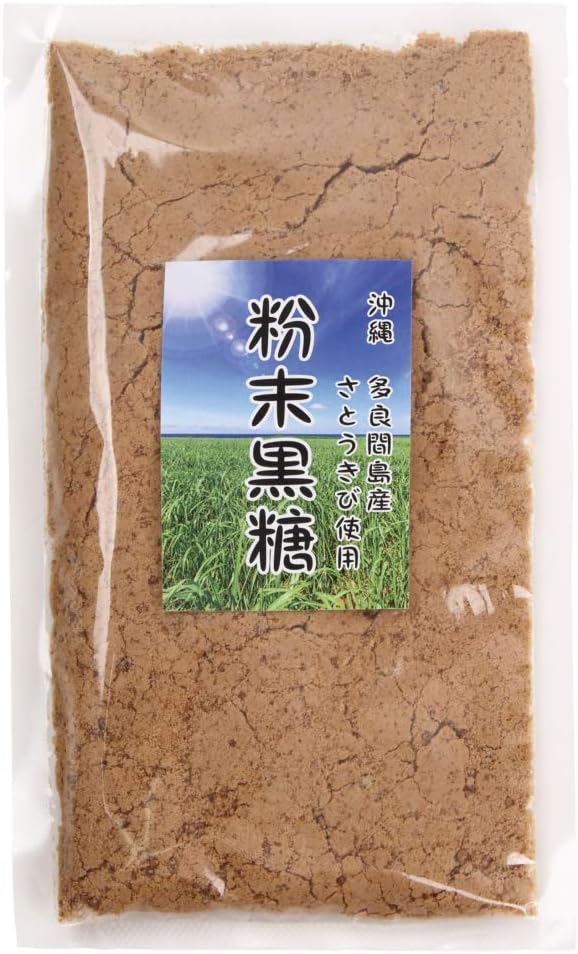 国産沖縄多良間産粉末黒糖 260g - ミネラル豊富な自然食品