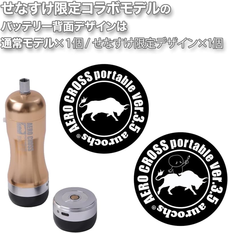 充電式エアブラシ AERO CROSS DXパック 口径0.2mm/0.3mm/0.4mm/0.5mm USB Type-C｜模型・アート塗装用