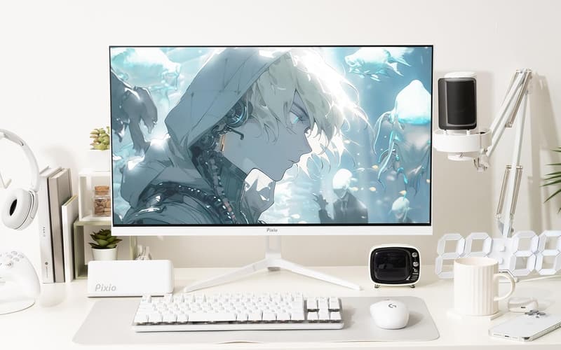 27インチ 180Hz WQHD ホワイトゲーミングモニター
